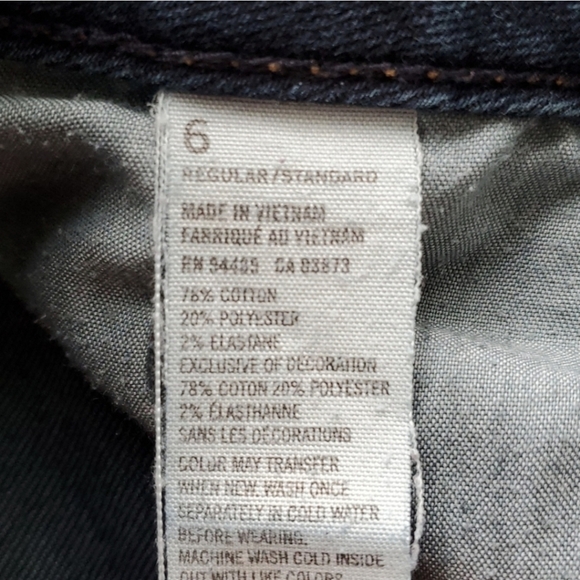American Eagle  Outfitters Skinny Blue Jeans Medium Wash Size 6 Regular - Picture 8 of 12